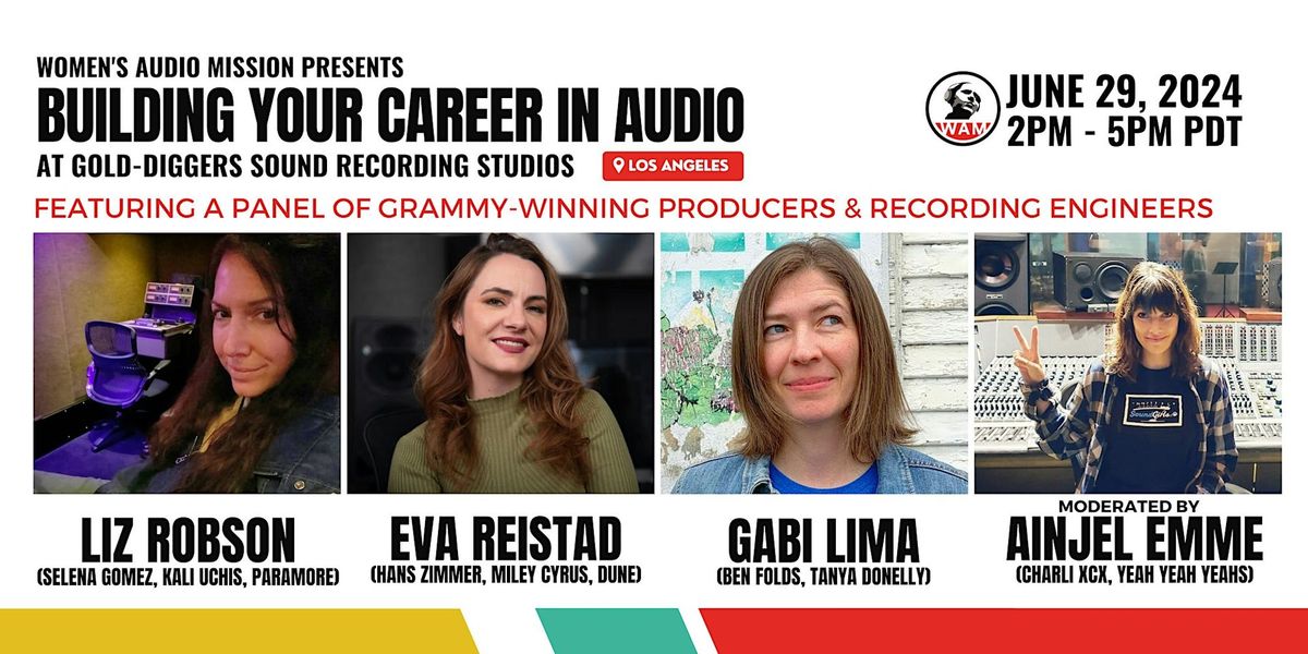 Building Your Career in Audio at Gold-Diggers Sound Recording Studios in LA