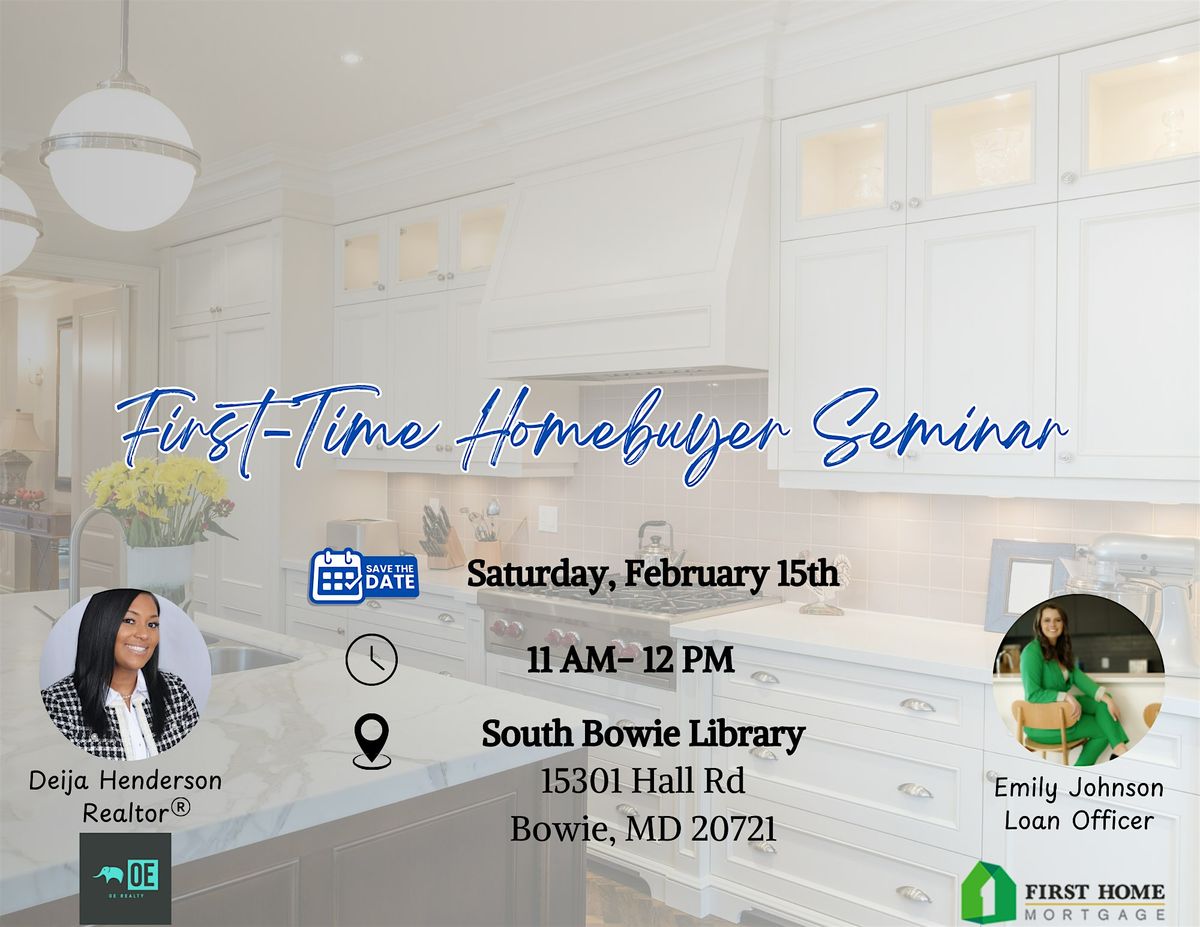 Free First-Time Homebuyer Seminar