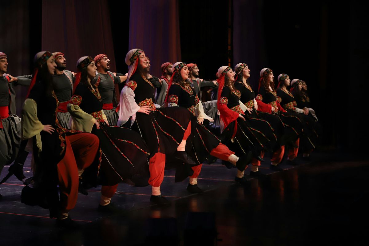 El Funoun Palestine Dance Troupe Dabke Workshop