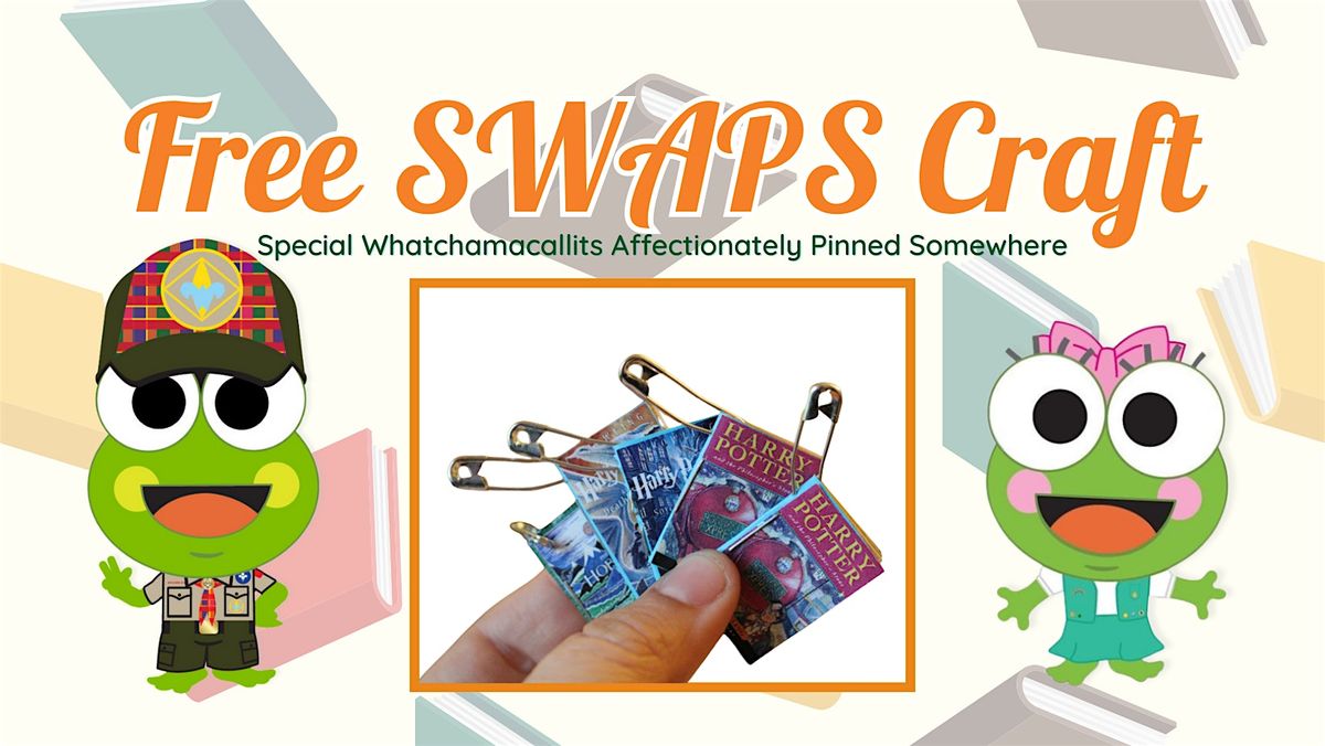 Free SWAPS craft at sweetFrog Wheaton