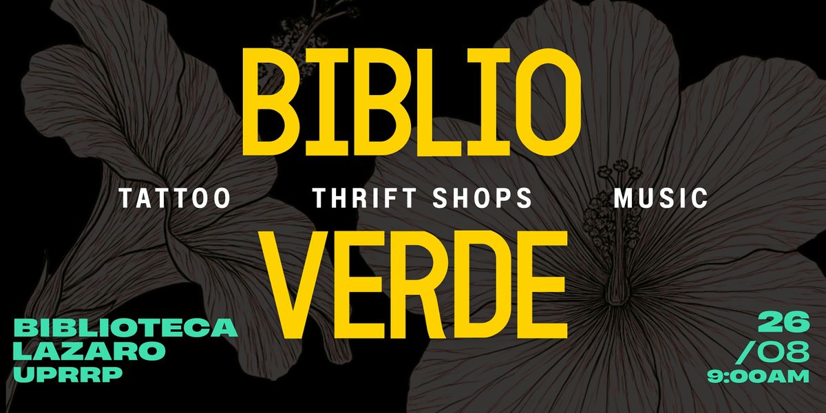 Biblioverde Agosto 2025