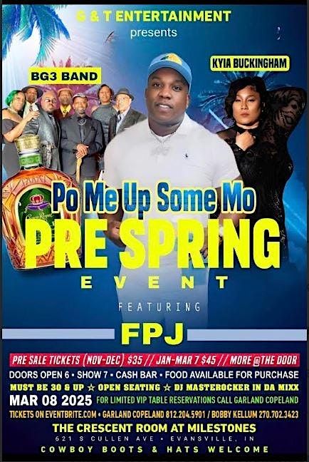 Po\u2019 Me Up Some Mo - Pre Spring Event