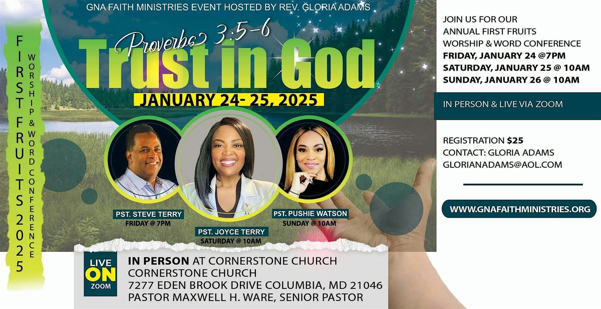 2025 First Fruits Worship & Word Conference