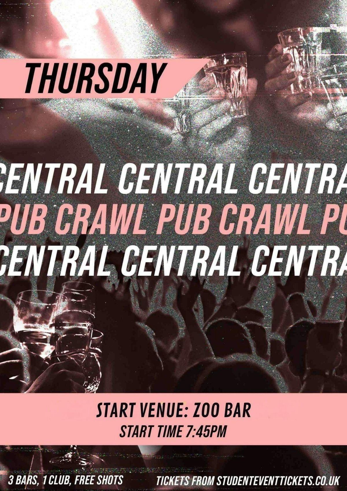 CENTRAL LONDON PUB CRAWL THURSDAY 14TH MAY