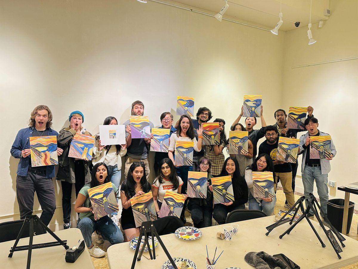 Sip &  Paint Team building