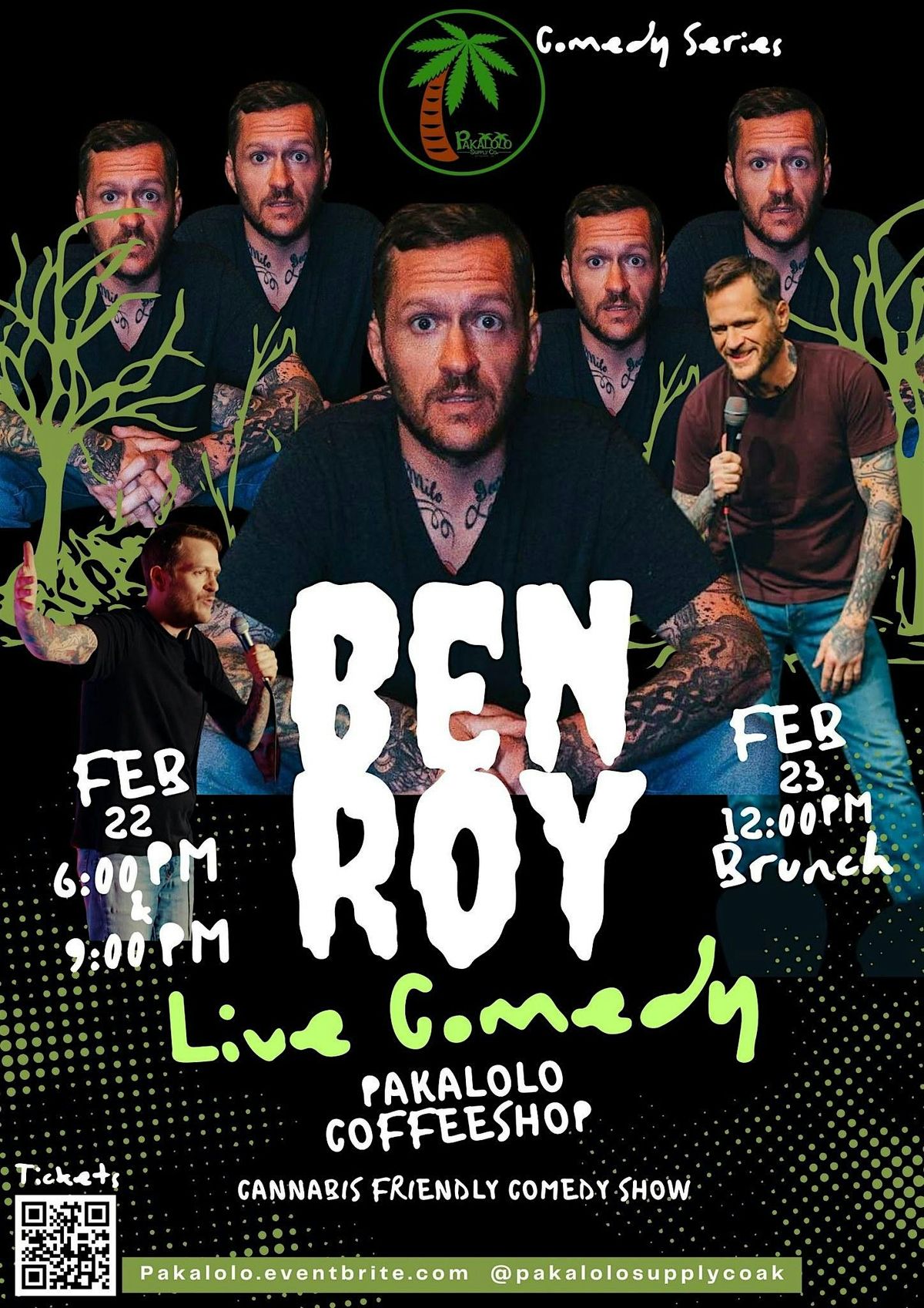 Ben Roy Live Comedy at Pakalolo!