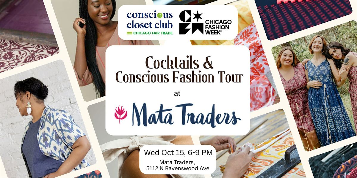 Cocktails & Conscious Fashion Tour at Mata Traders