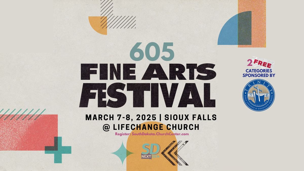 2025 \ud83e\udd73  South Dakota Fine Arts Festival: Registration open!