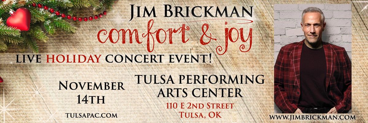 Jim Brickman: Comfort and Joy at Fort Collins Colorado Lincoln Center