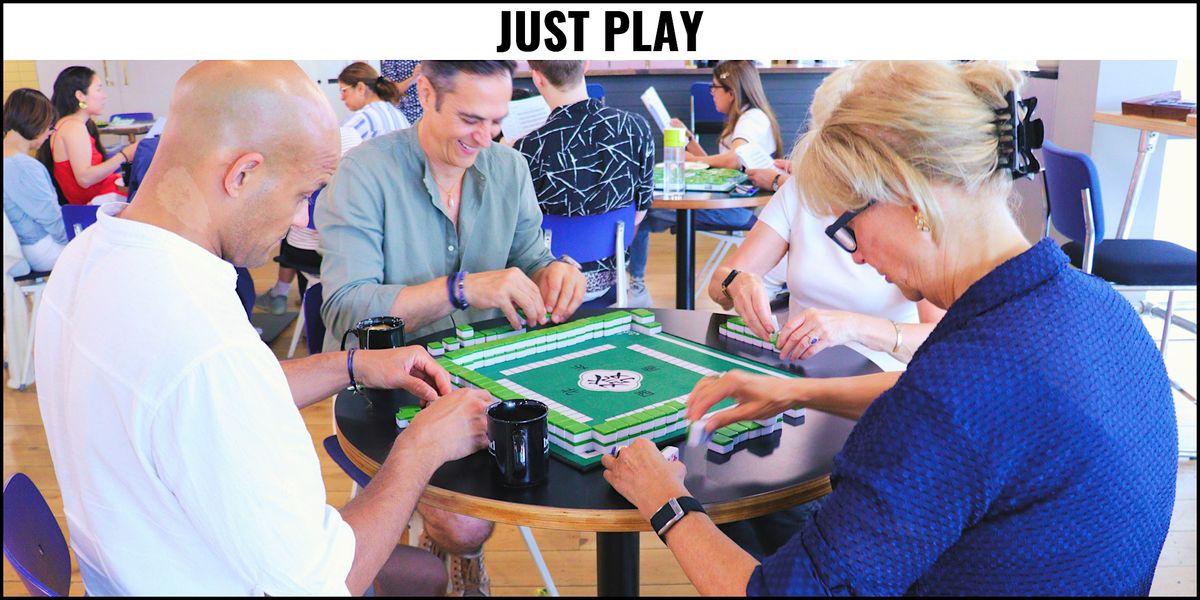 Oct 25  Saturday Just Play Mahjong Club (Chinese Styles & Japanese Riichi)