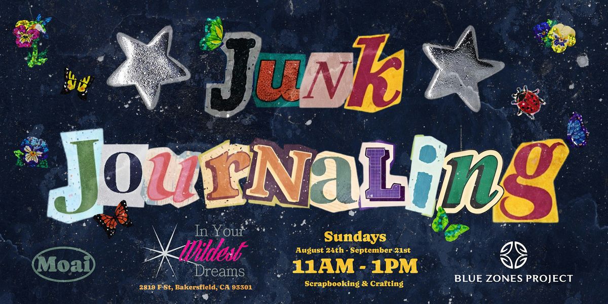 Junk Journaling Moai - BZP Bakersfield