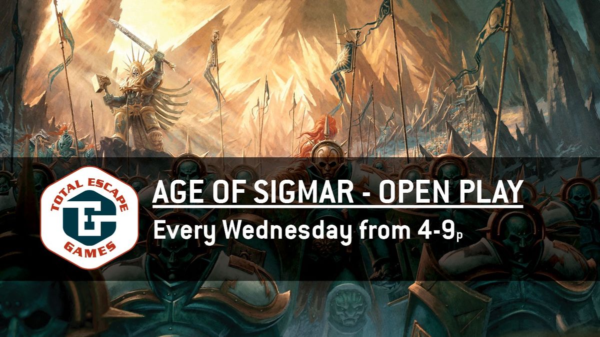 Age of Sigmar - Open Play