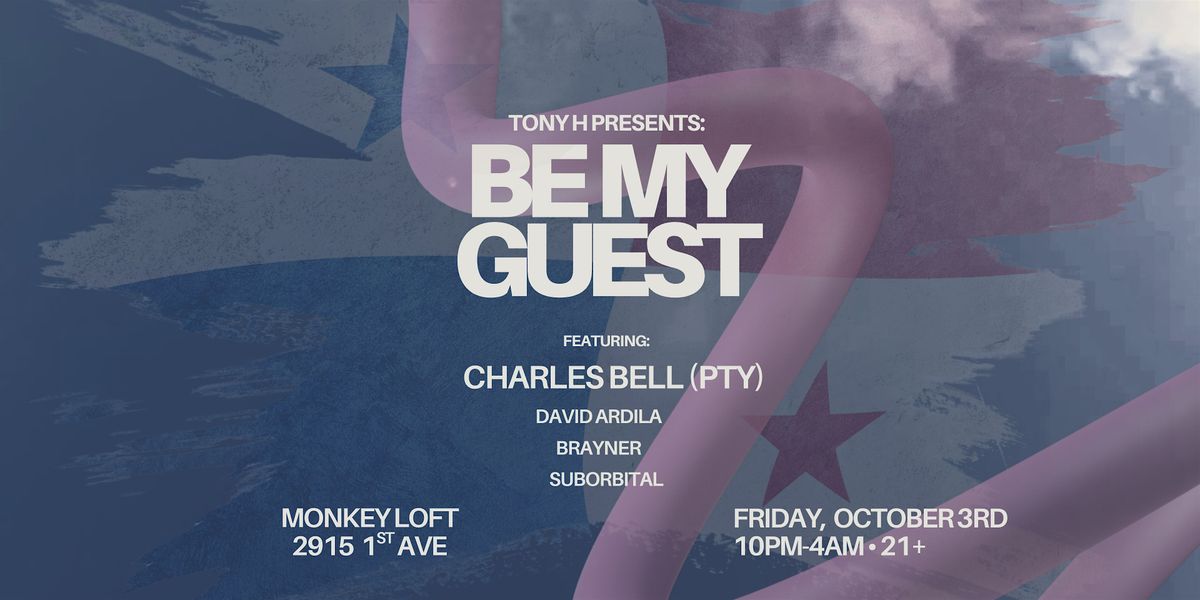 Tony H Presents: Be My Guest