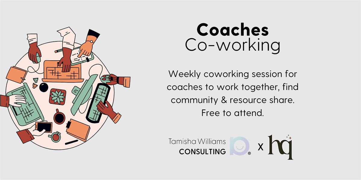 Coaches Coworking: Fall 2025!