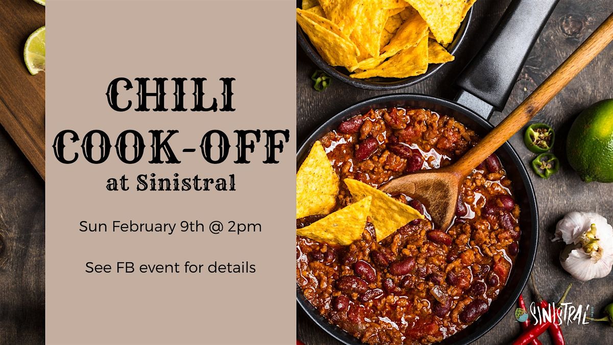 Sinistral's Chili Cook-Off: Team Registration