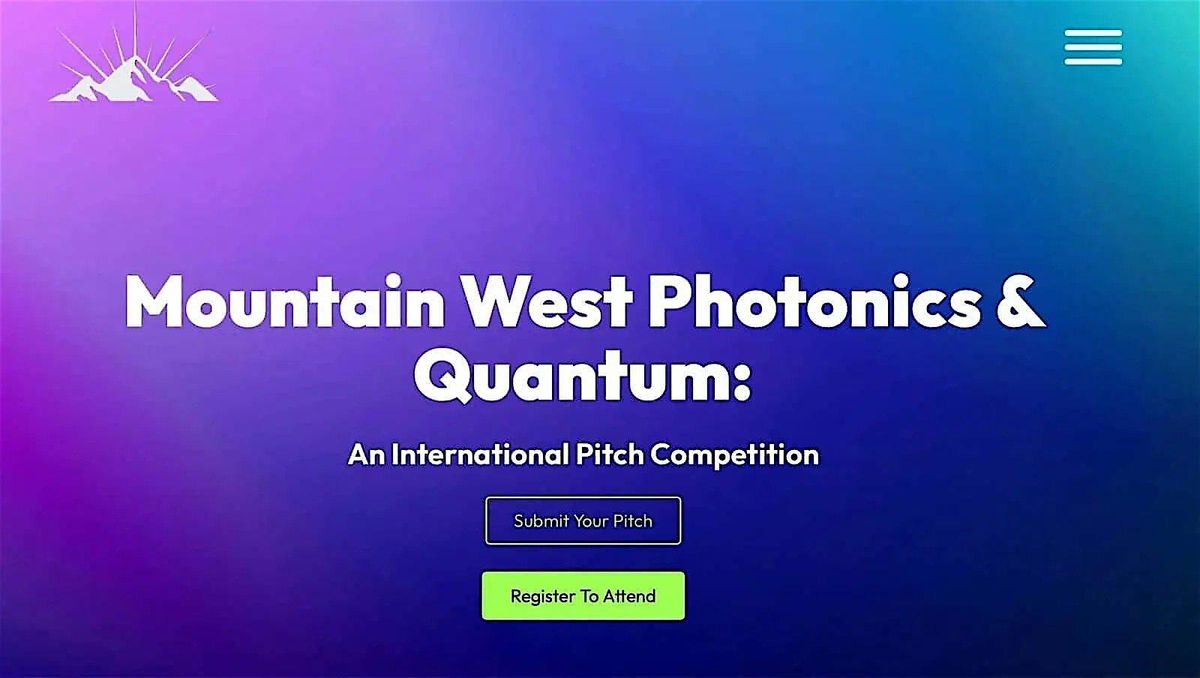 Mountain West Pitch Competition