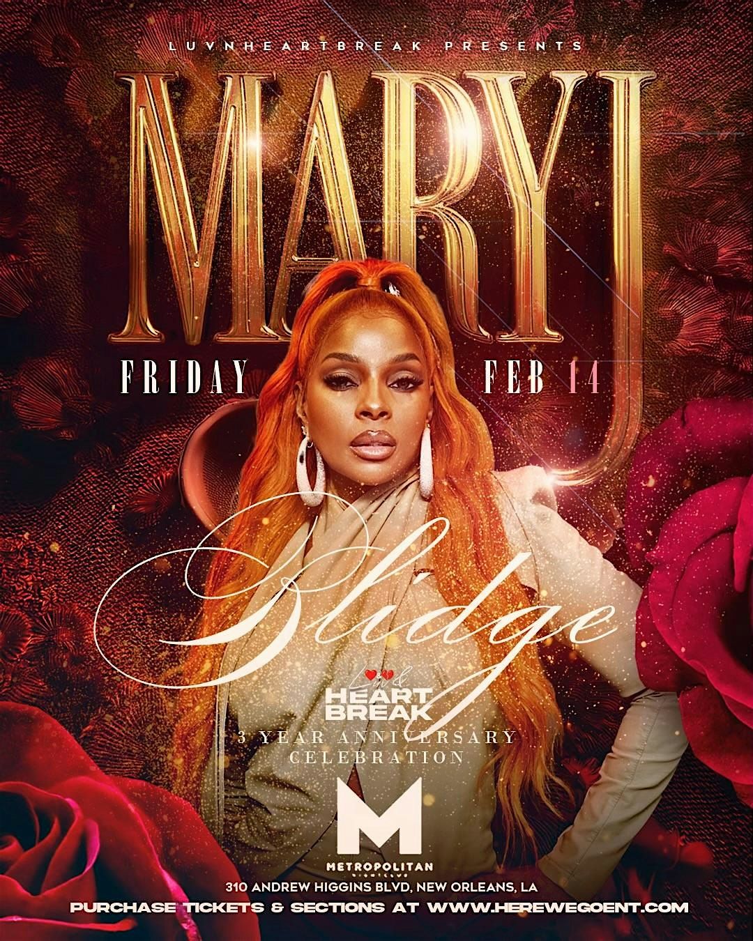 LUVANDHEARTBREAK ANNIVERSARY CELEBRATION FT. MARY J BLIGE FEBUARY 14, 2025