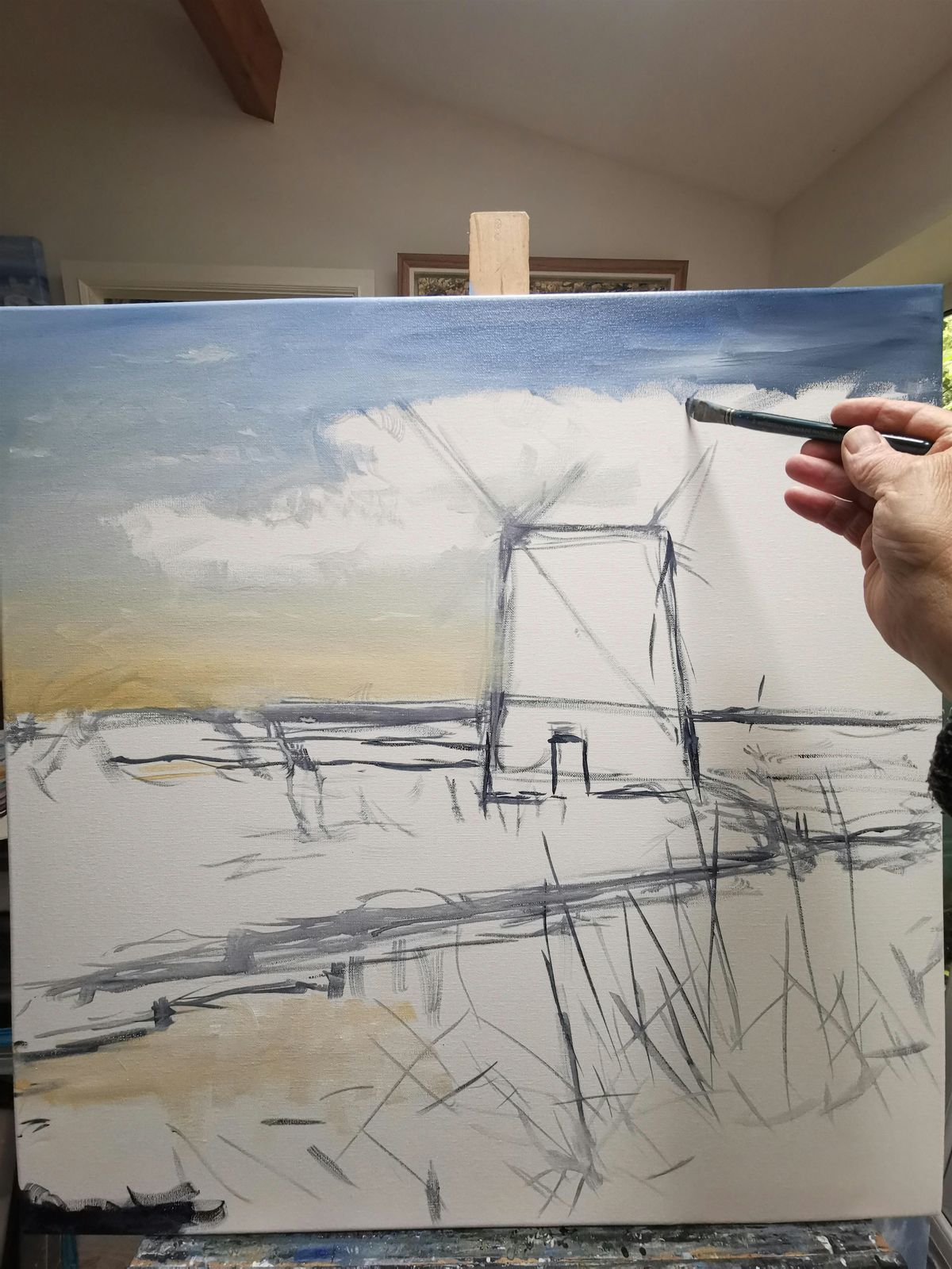 Acrylics workshop with Steve Cale