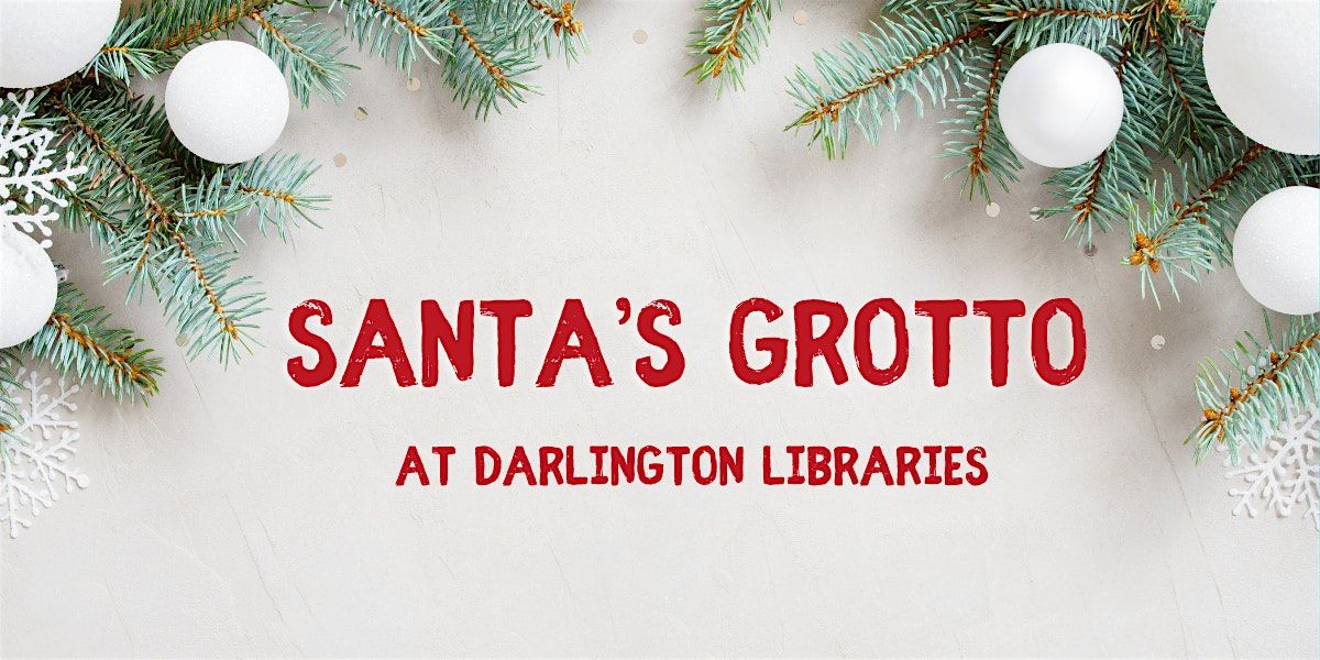 Santa's Grotto at Darlington Library