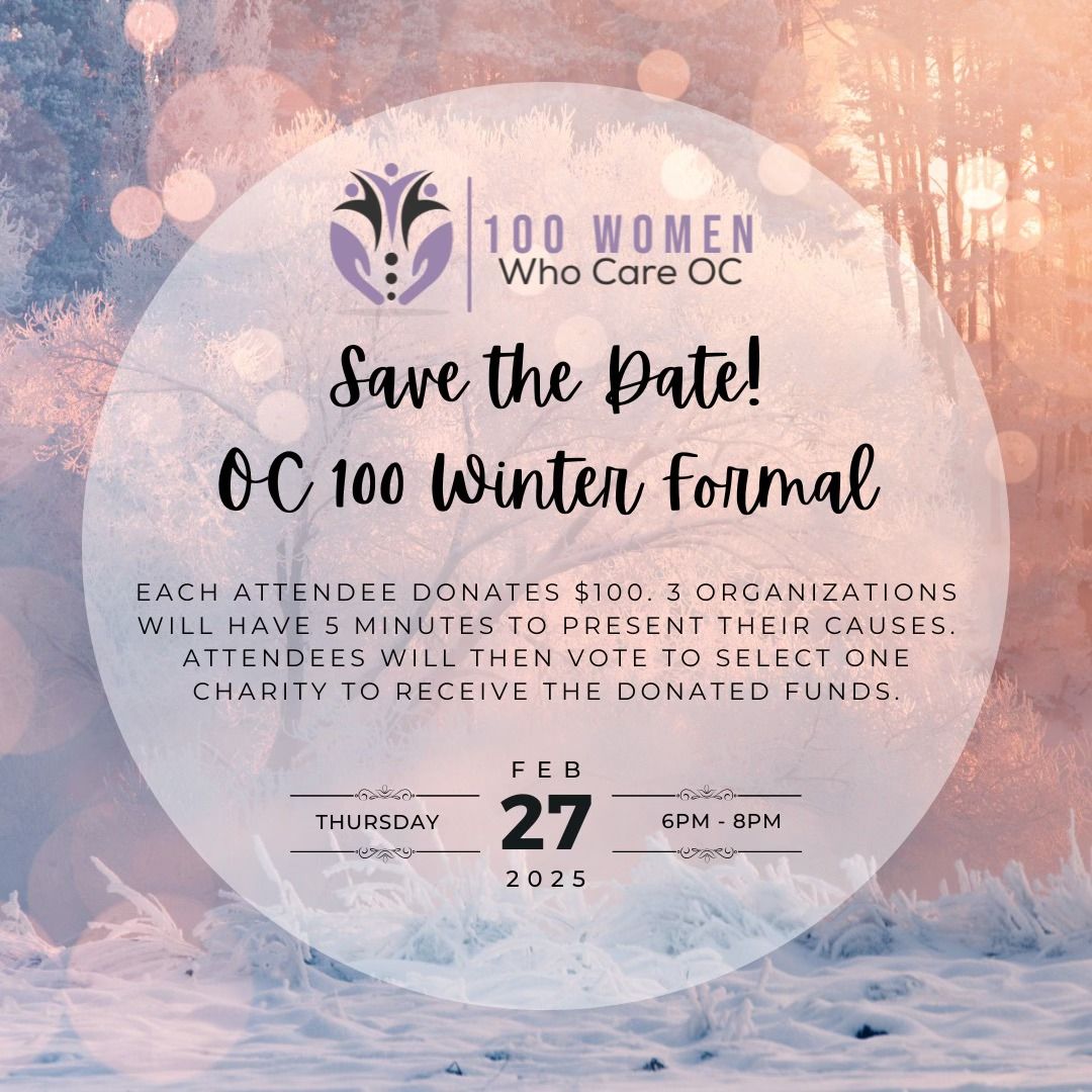 OC 100 Women Who Care Charity 