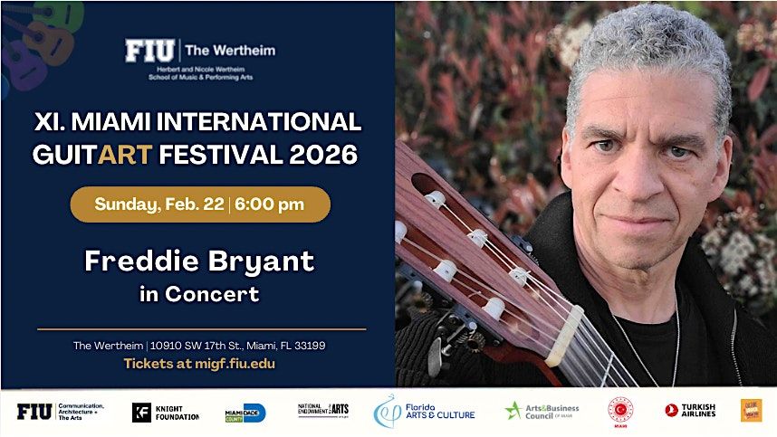 MIGF 2026 GuitART Festival: Freddie Bryant
