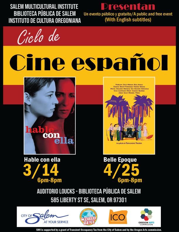 Ciclo de cine español / Spanish Film Series, Salem Public Library ...