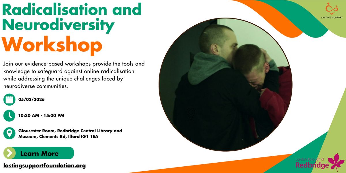(Redbridge Central Library)  Radicalisation & Neurodiversity Workshops