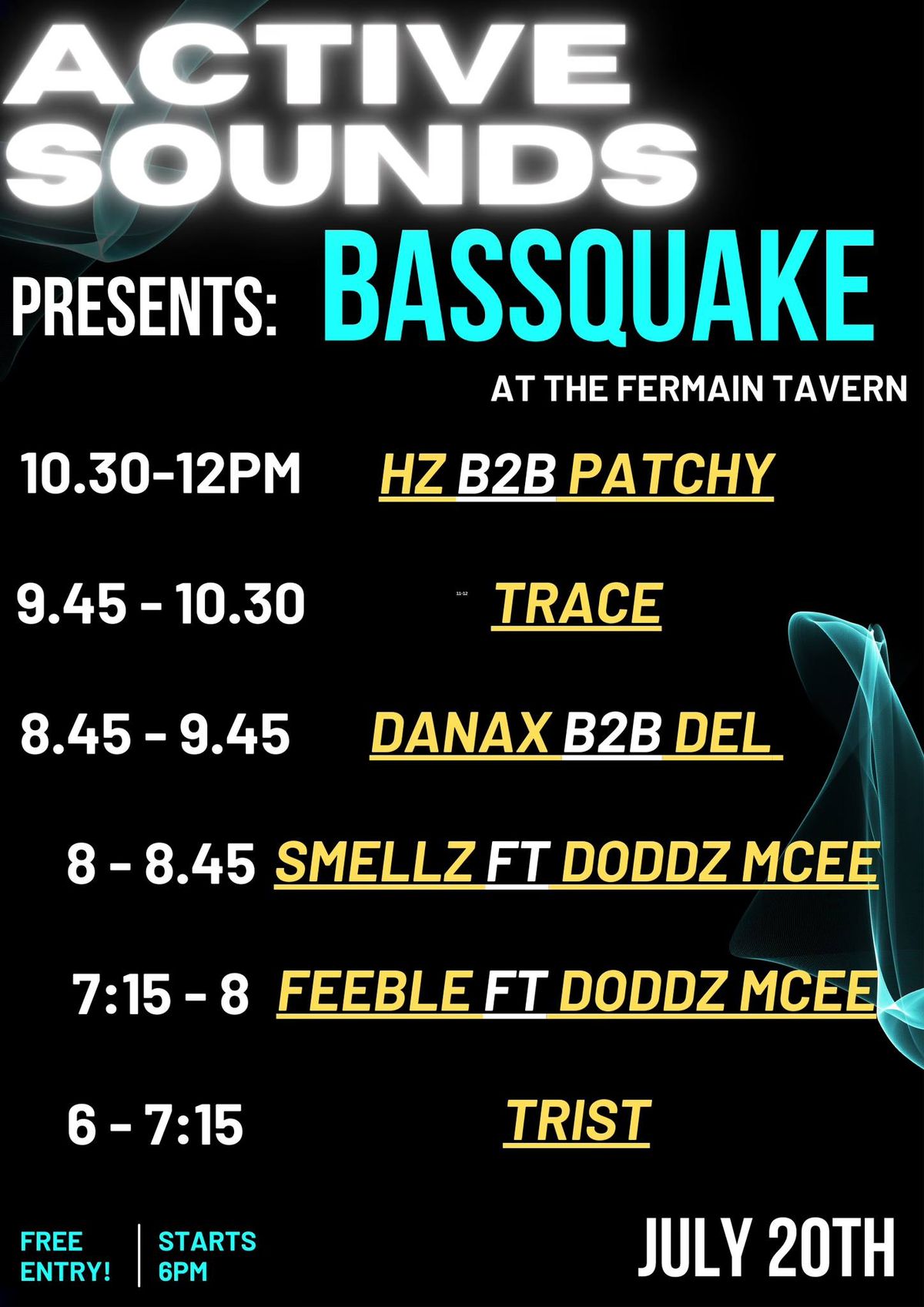 Active Sounds: Presents. BASSQUAKE 