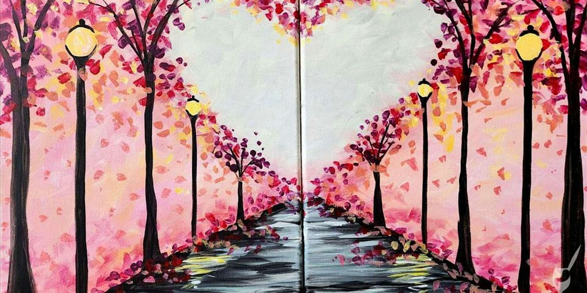 Love From the Cherry Blossoms - Paint and Sip by Classpop!\u2122