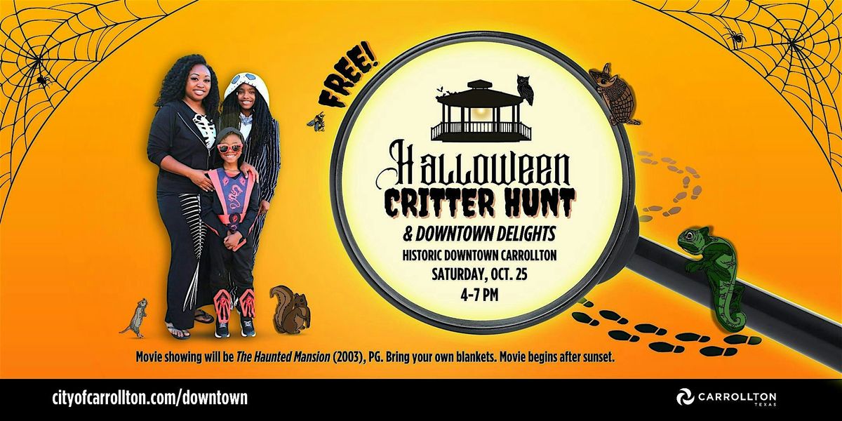 Halloween Critter Hunt & Downtown Delights