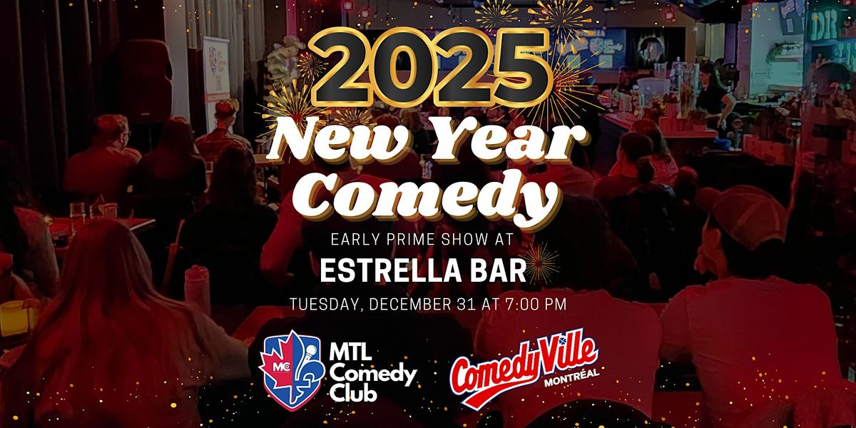 Montreal Comedy Show ( NEW YEAR COMEDY ) at Comedy Club Montreal (Prime)