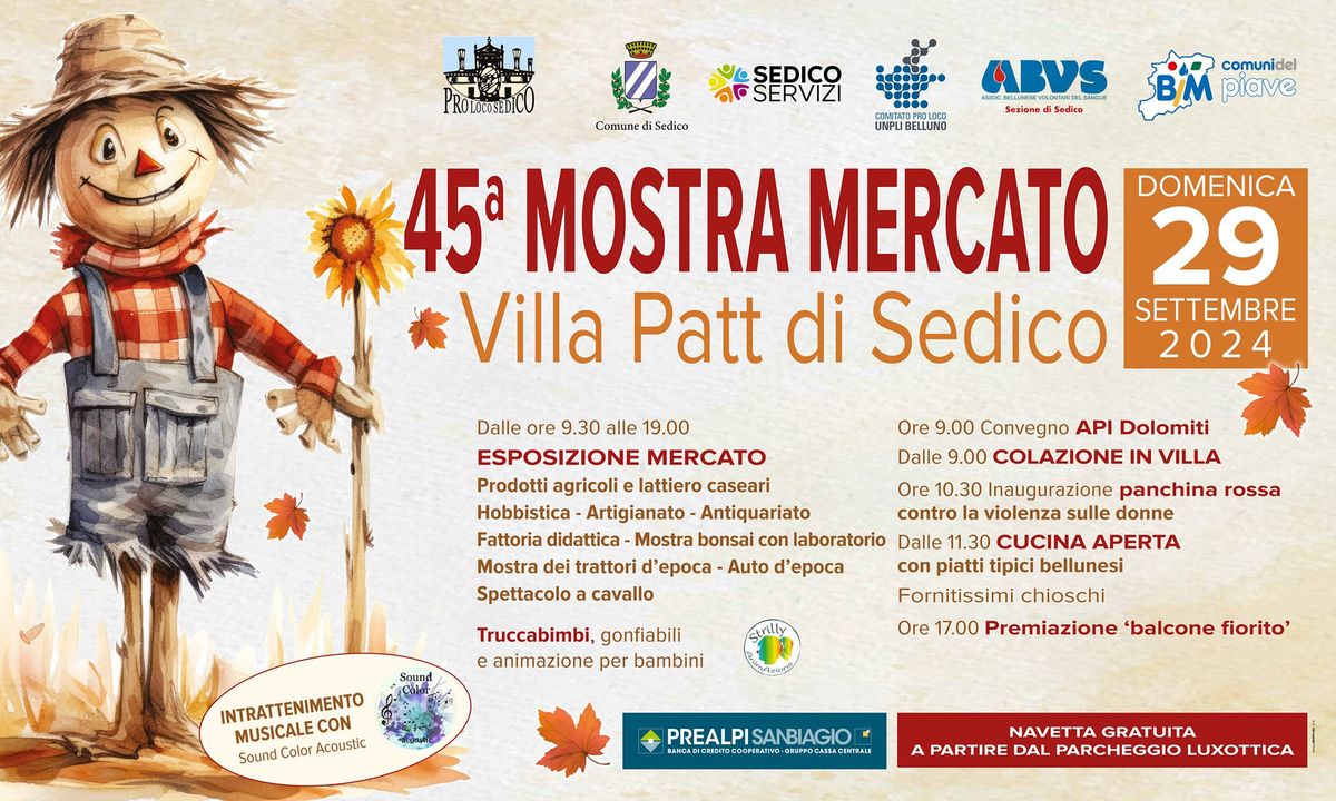 Mostra Mercato di Villa Patt di Sedico 