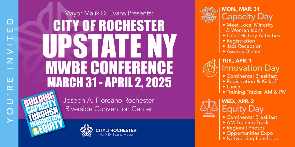 City of Rochester Upstate MWBE Conference