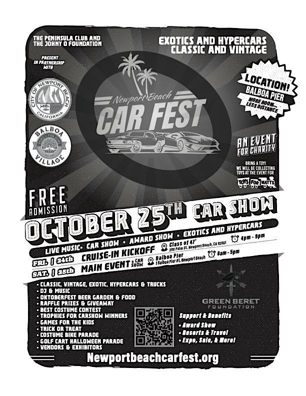 Newport Beach Car Fest 2025