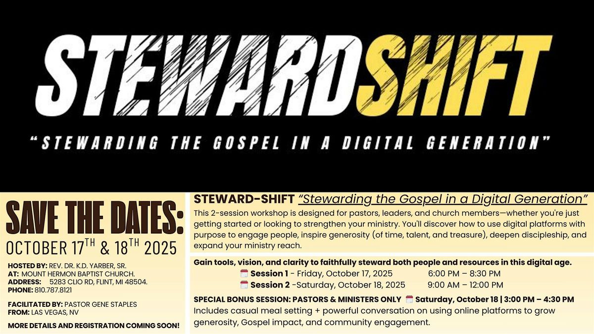 STEWARDSHIFT