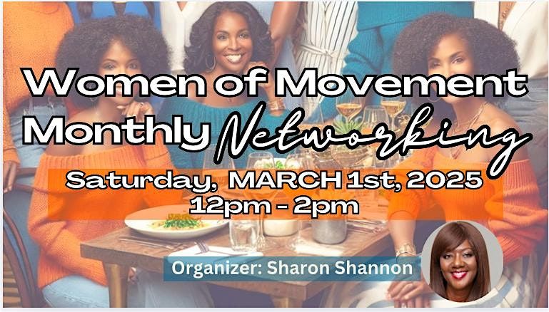 Women of Movement Monthly Networking-Charlotte