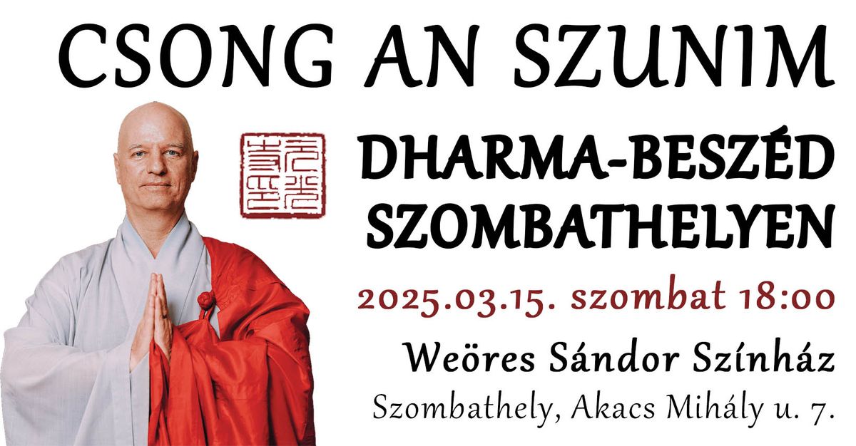 Dharma-besz\u00e9d Szombathelyen