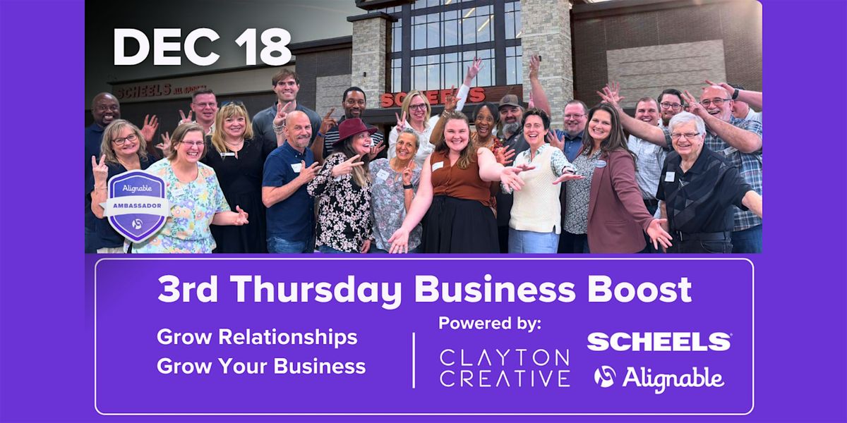 3rd Thursday Tulsa Business Boost @ Scheels Tulsa