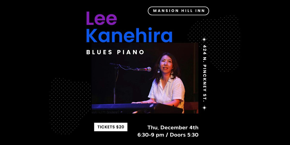 Lee Kanehira Blues Piano