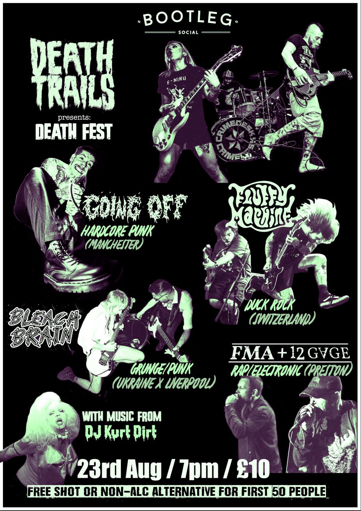 Death Fest ft. Death Trails, Going Off, Fluffy Machine, Bleach Brain, FMA 12 Gage & Kurt Dirt