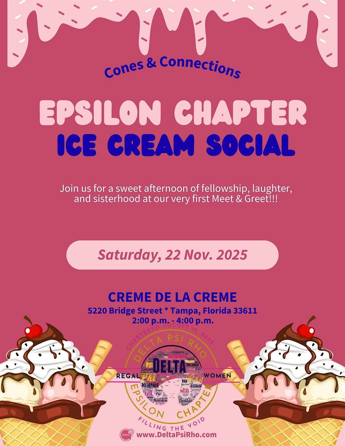 Cones & Connections: An Epsilon Ice Cream Social