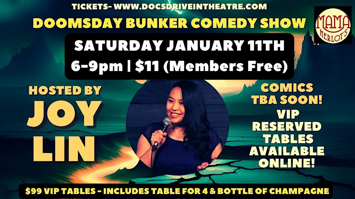 Doomsday Bunker Comedy Show at the Underground Speakeasy