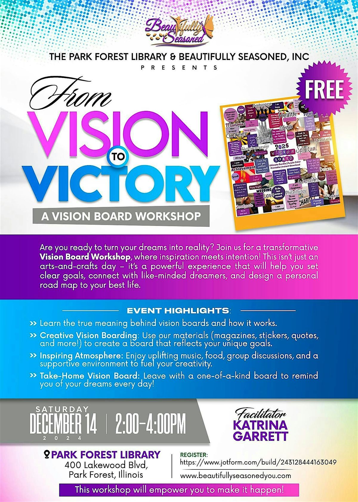 From Vision to Victory-A Vision Board Workshop