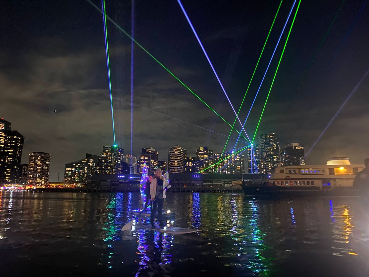 Docklands Firelight Festival Social Paddle