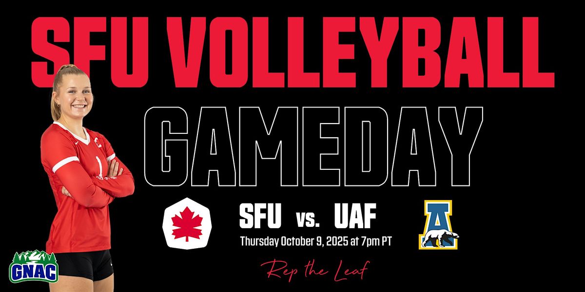 SFU Volleyball vs. University of Alaska