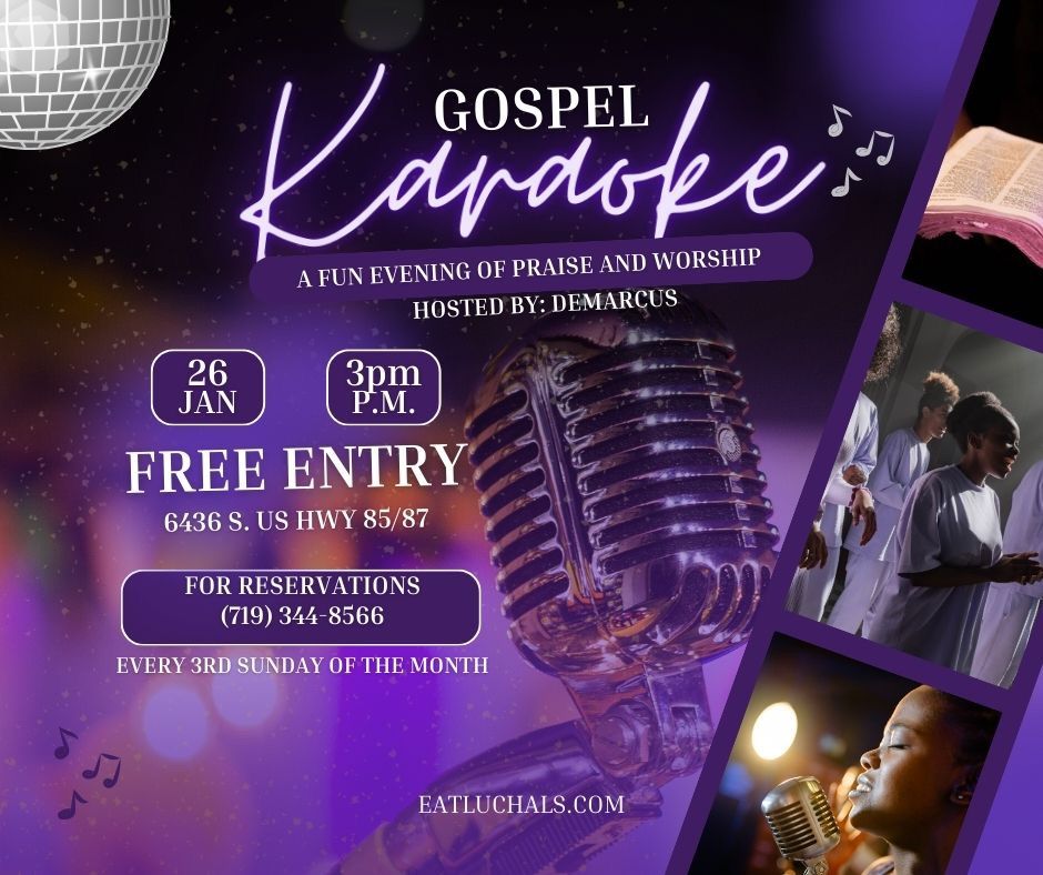 GOSPEL KARAOKE \ud83c\udfa4 