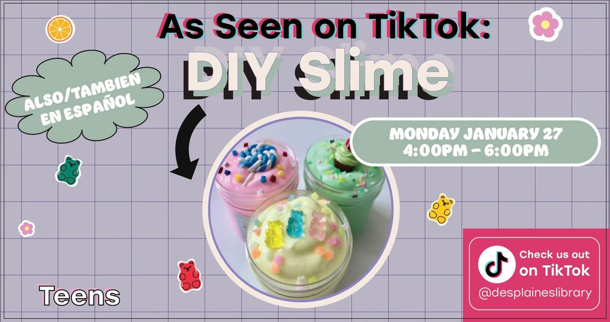 As Seen on TikTok: DIY Slime