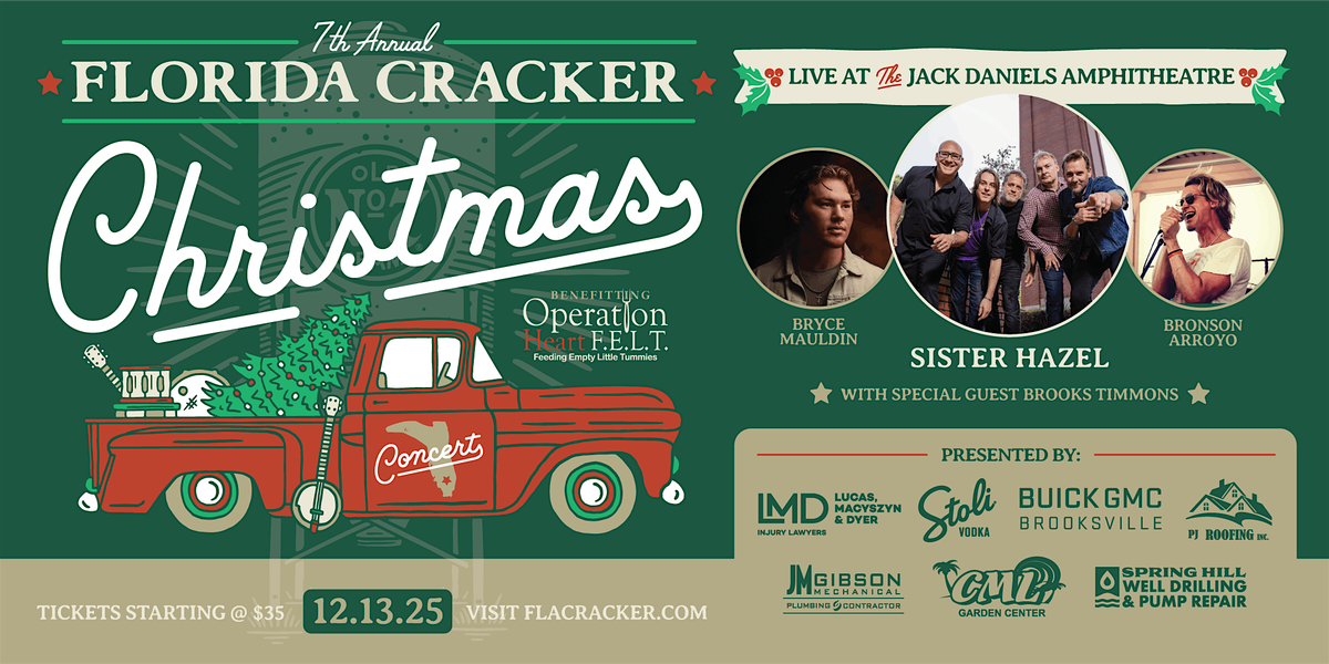 7th Annual Florida Cracker Christmas: Sister Hazel & More