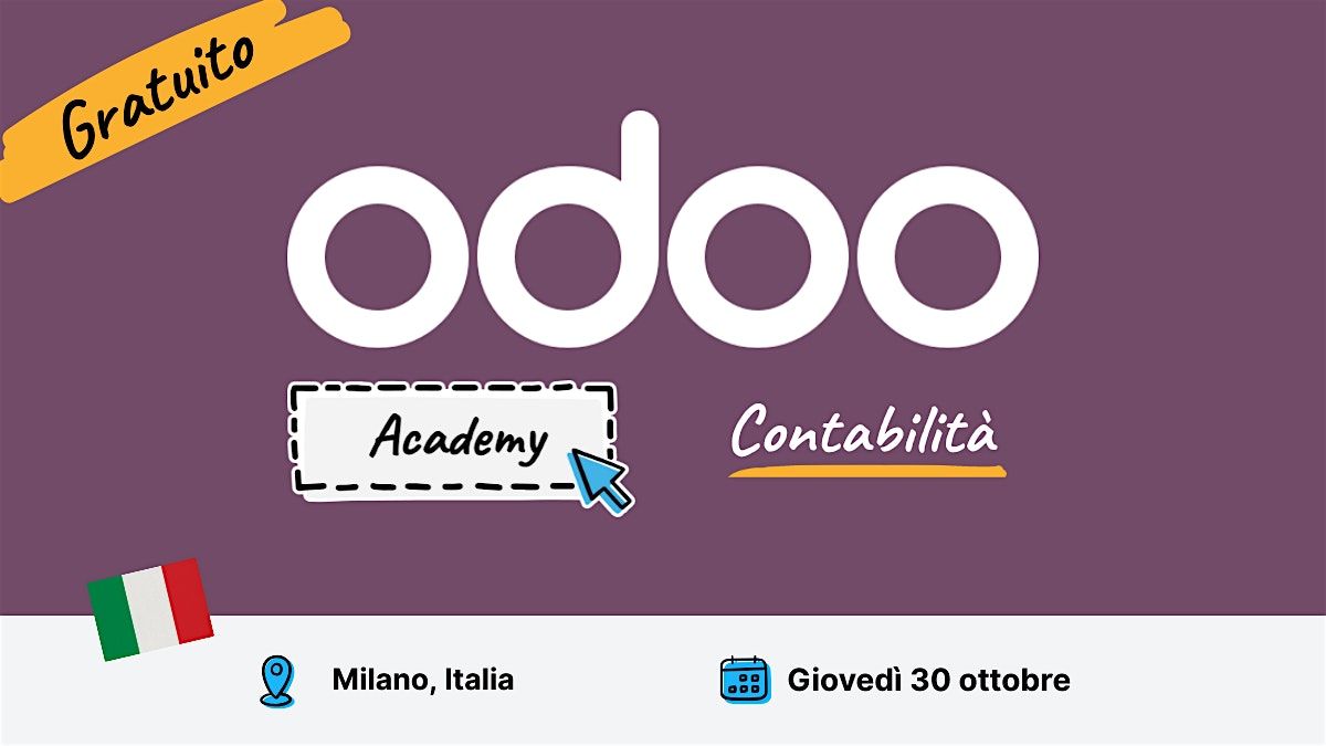 Odoo Academy Contabilit\u00e0 - Milano