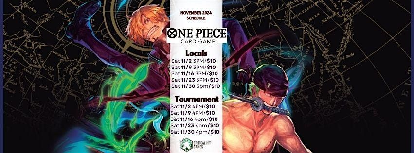 One Piece Weekly Locals and Tournaments